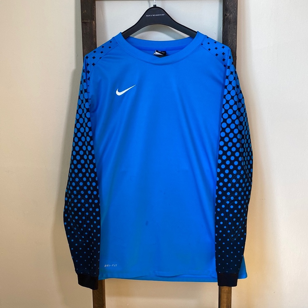 NIKE DriFit soccer goalie jersey, size L
